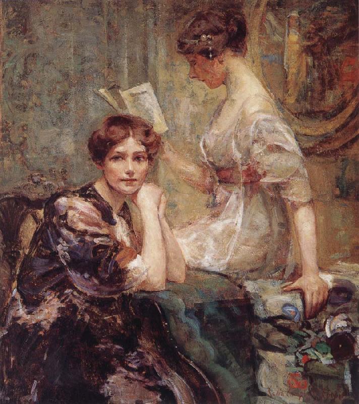 Colin Campbell Cooper Two Women